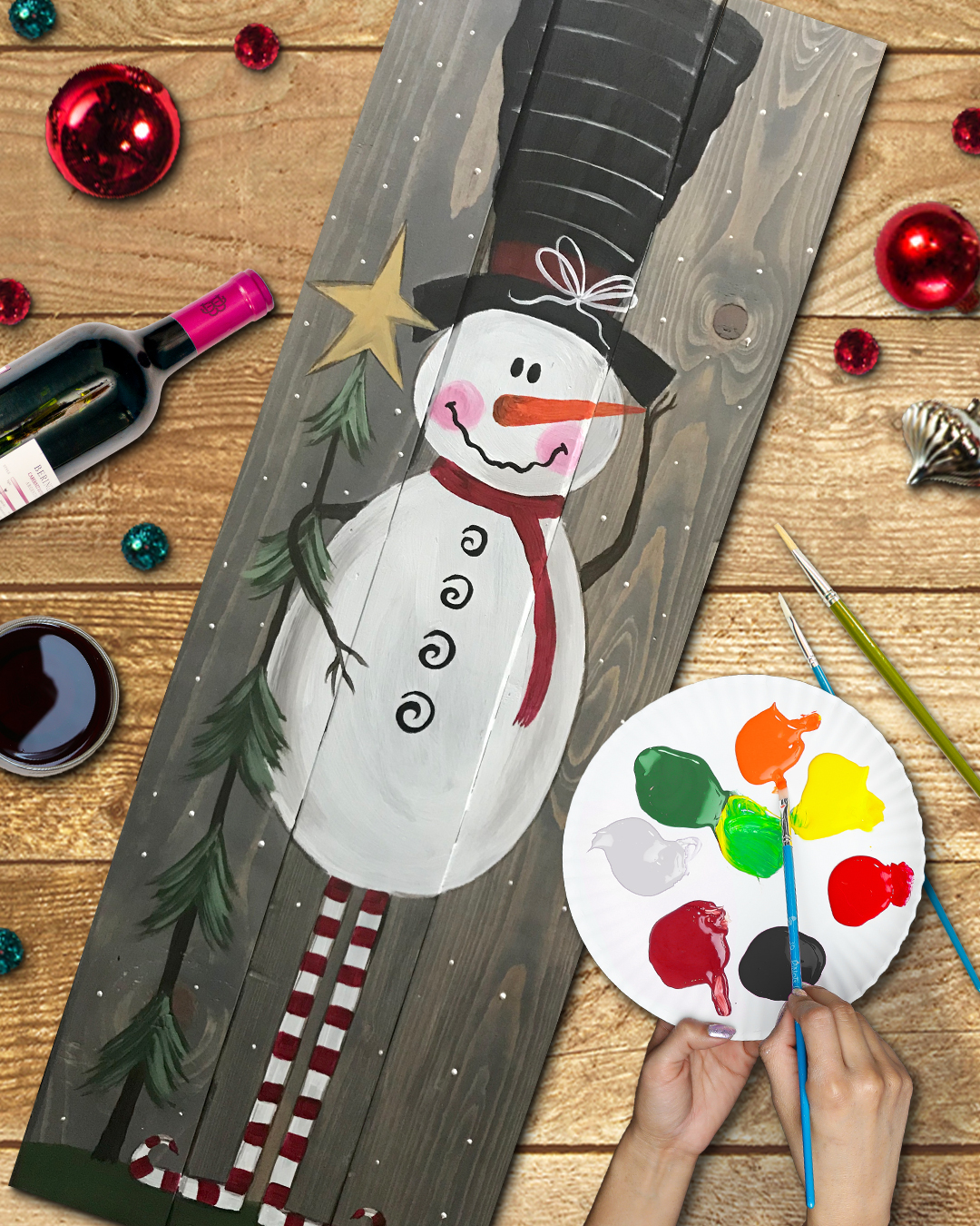 Old World Snowman
